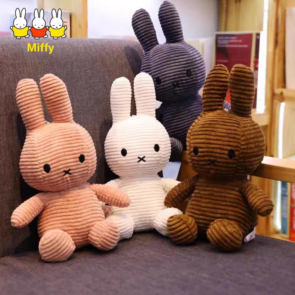 Kawaii Anime Miffy Králíček Plyšová Hračka Roztomilá Kreslená Vícebarevná Panenka Králíčka, Narozeninový Dárek pro Dívky Valentýnský Dárek