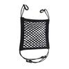 Car Mesh Organizer Storage Elastic Car Mesh Net Bag Seat Back Hanging Luggage Hooks String Kit Net Barrier for Backseat Dogs Pet