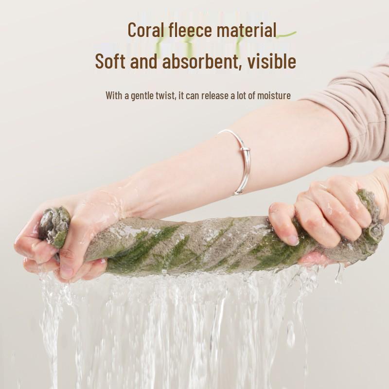 Thick, Wear-Resistant, Lint-Free, Absorbent Dishwashing Cloth for Household Cleaning & Scouring