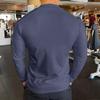 Men's Running Sports Fitness Tops Jacket Cycling Long Sleeve Quick Drying Tights Running Training Suit