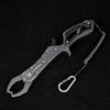 Lightweight Fish Lip Grabber Aluminum Alloy Fish Control Floating Fish Lip Grabber Fishing Tool Tackle for Fisherman
