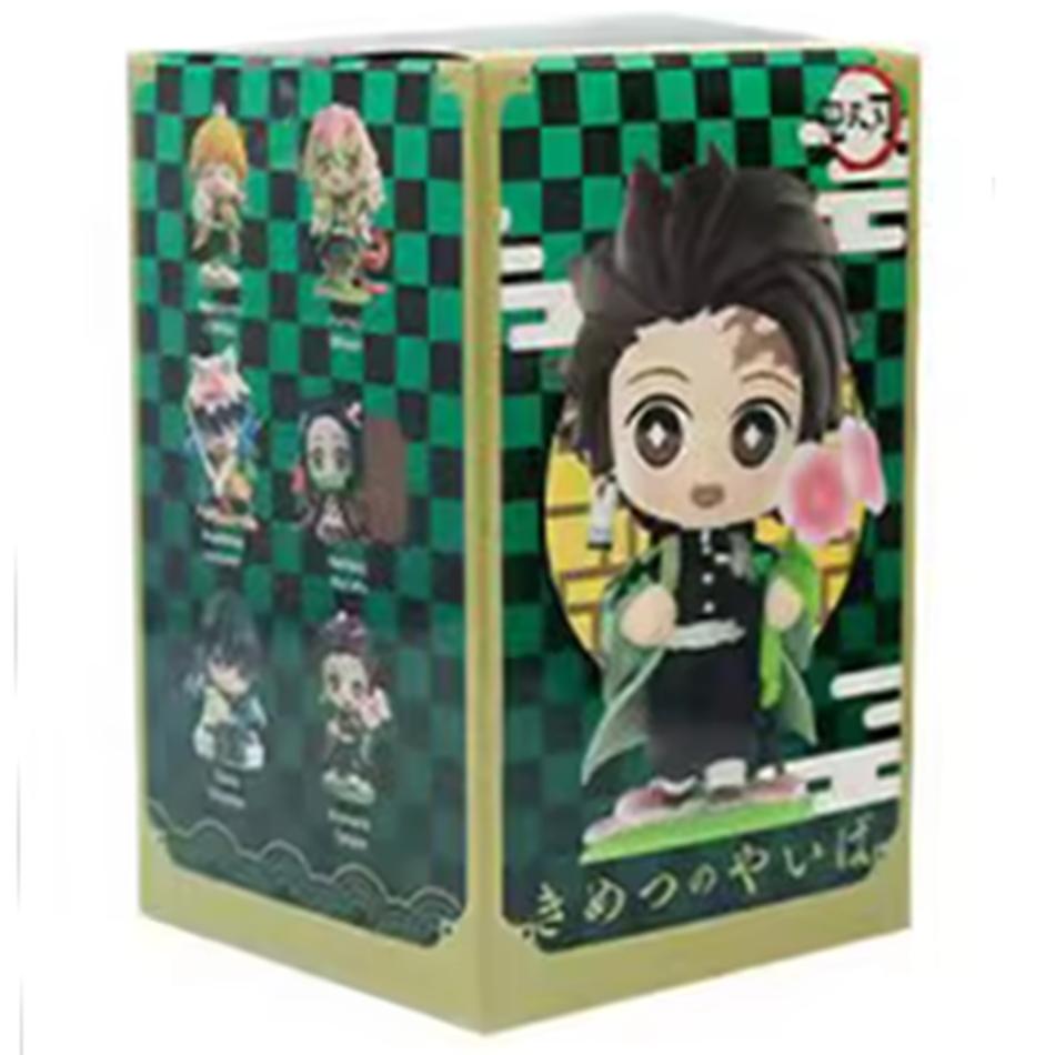 New Demon Slayer Mystery Box Anime Mystery Figures Blind Box Kamado Nezuko Tanjirou Hashibira Inosuke Surprise Box Birthday Gift