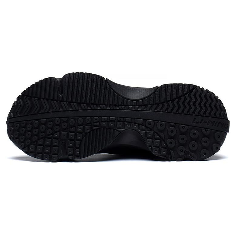 Li Ning CF Textile, Synthetic Leather Cushioning Slip Resistant Abrasion Resistant Low top Sports Casual Shoes Men's AGLS147-4
