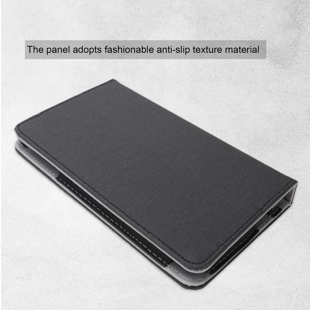 Tablet PU Case AntiFall AntiSlip Stand Cover Computer Supplies for   iplay 8T(Black )