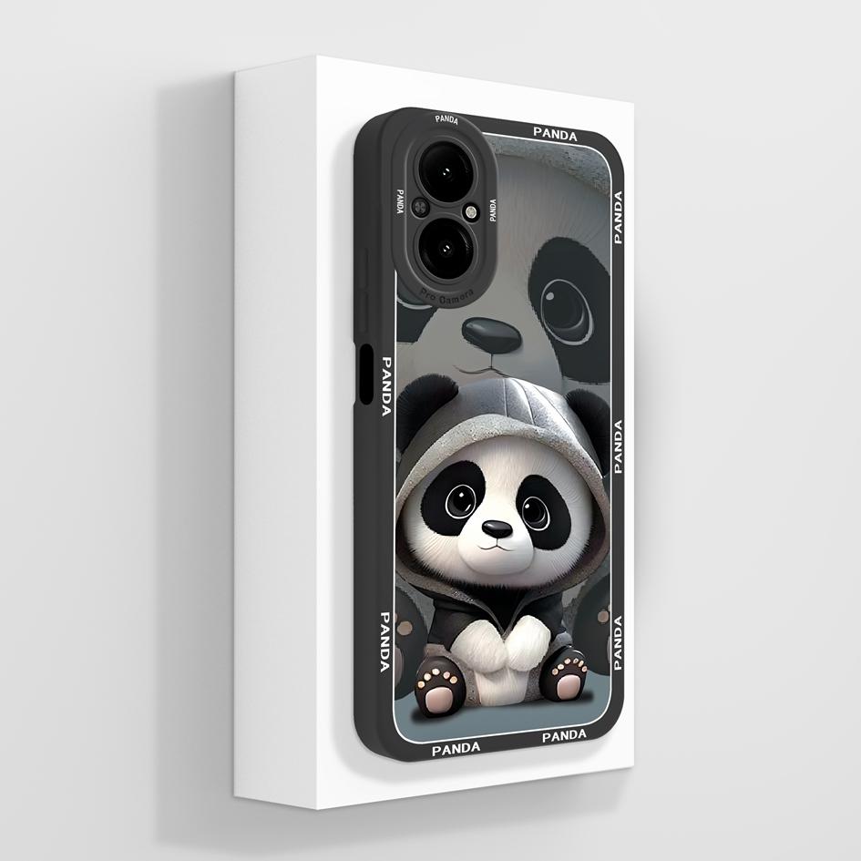 Cover Case For Oppo Realme C67 C65 C63 C61 C25 C25S C25Y C30 C30S C31 C33 C35 C55 C51 C53 Lazy Cat Soft Liquid Silicone Protective Shell For Oppo Capa