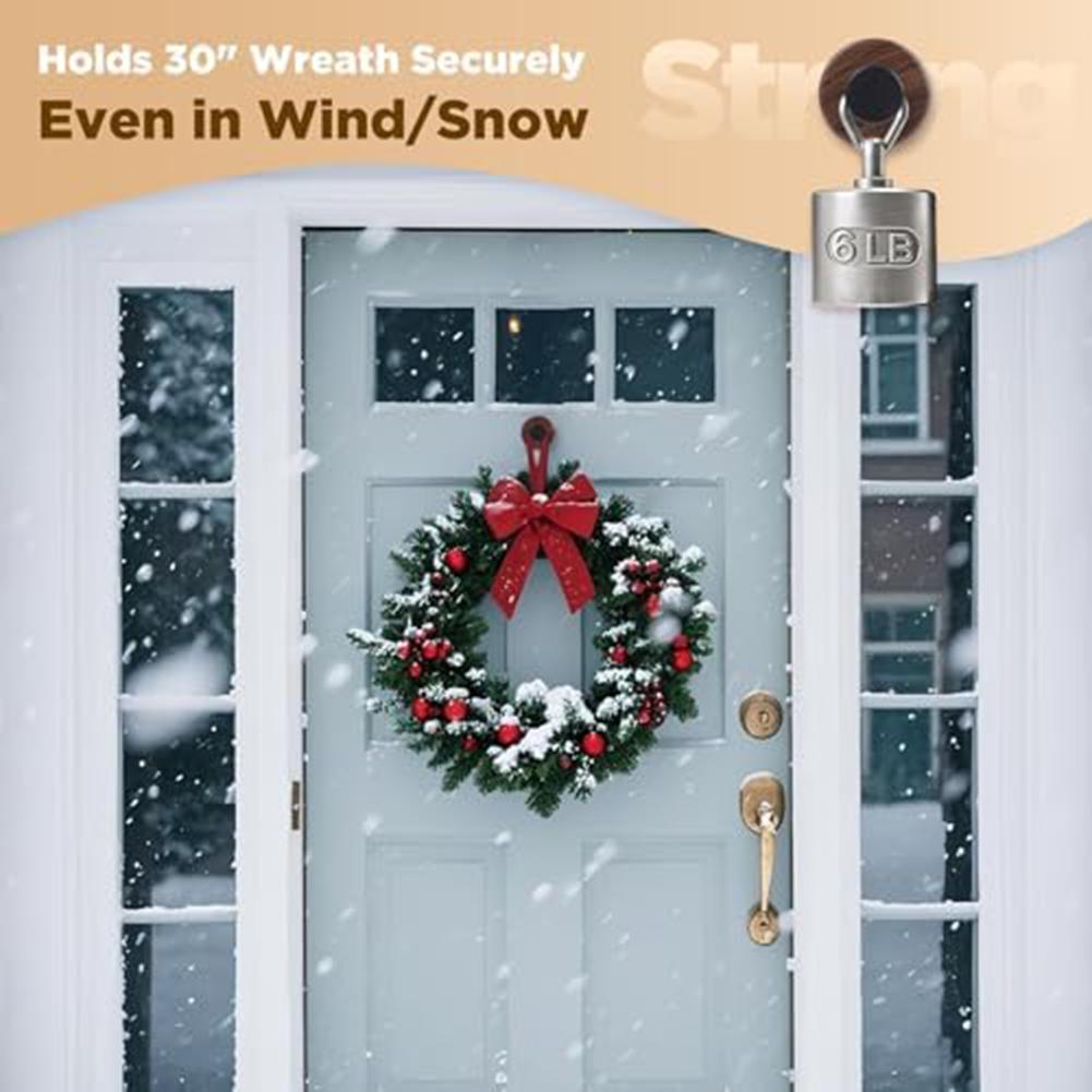 Seasonal Decor Suction Cup Hooks Versatile Hooks For Various Decorations Multi-purpose Hook Vacuum-Sealed Design