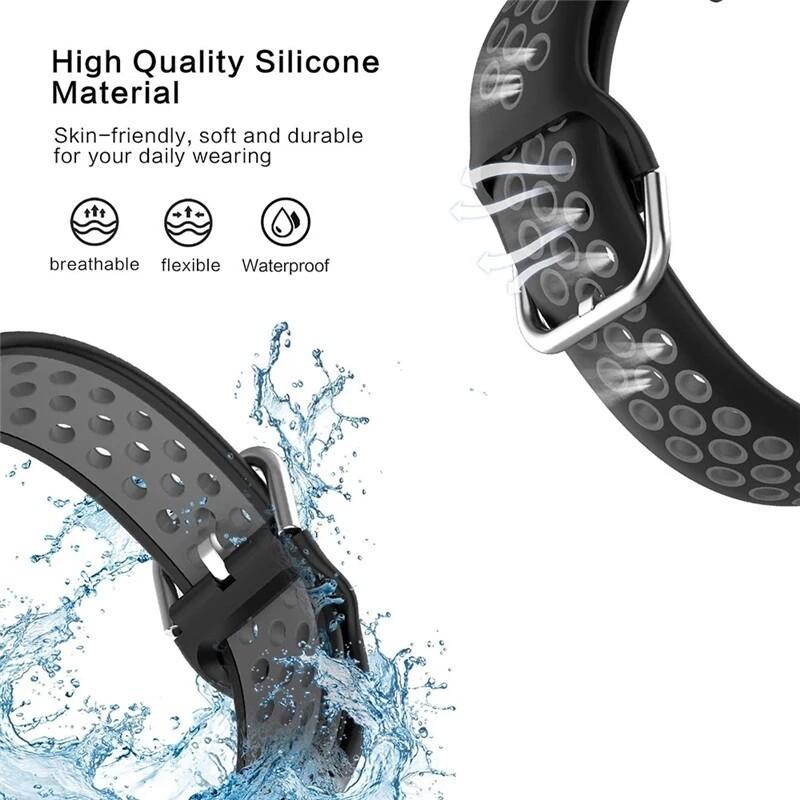 Silikonarmband für GarminActive 6 5 4 3 Uhrenarmband für garmin Vivoactive 6 5 4 3 Smartwatch Ersatzband Armbänder