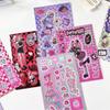 Korean ins Sweet Cool Girl Sticker Scrapbooking Diary DIY Album Decoration Sticker Aesthetic Stationery Art Supplies Personalizd