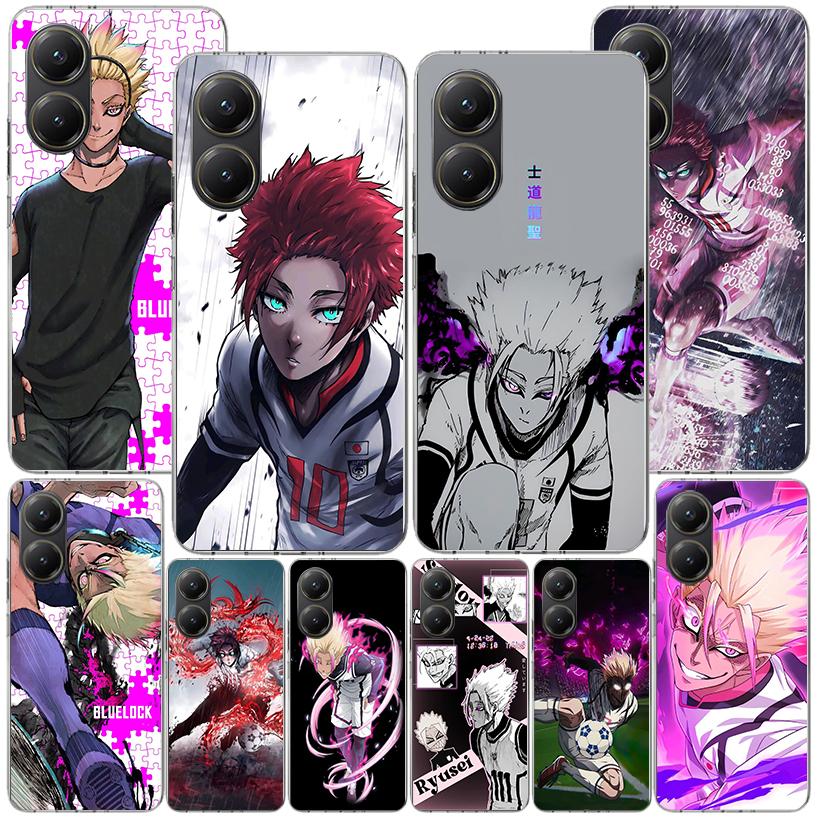 Blue Lock Shidou Ryusei Phone Case For Xiaomi Poco X7 X6 X5 Pro F7 Ultra Redmi 15C 15 13C 13 12C 12 10 10A 10C 9 9A 9C 9T Cover