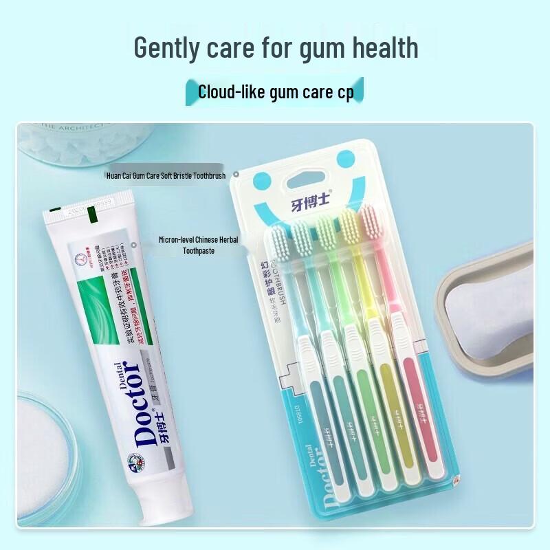 Dr. Tooth DT8501 Dazzling Gum Care Soft Bristle Toothbrush