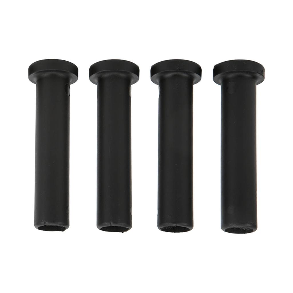 4pcs Front A Arm Long Bushing with Spacer Black Replacement for Polaris Trail Blazer 250 1993‑2005