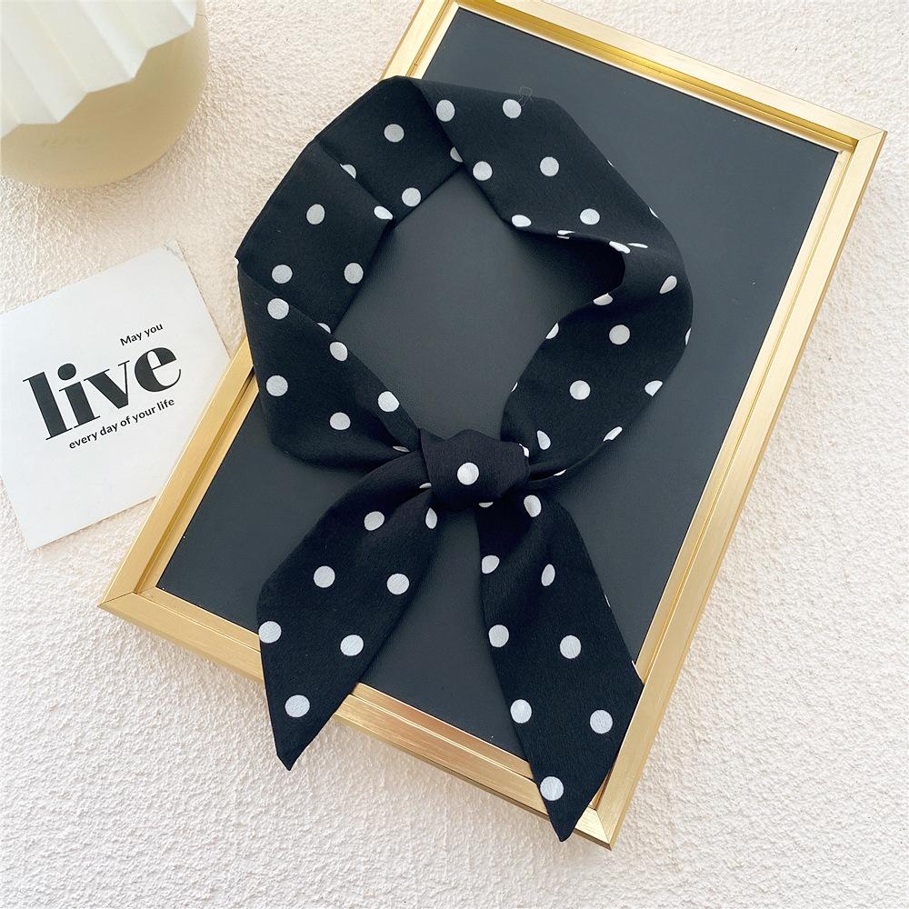 New Scarves Silk Scarves Women'S Spring And Autumn Season Long Decorative Professional Scarves Summer Thin Styles Paired With Shirts Stylish