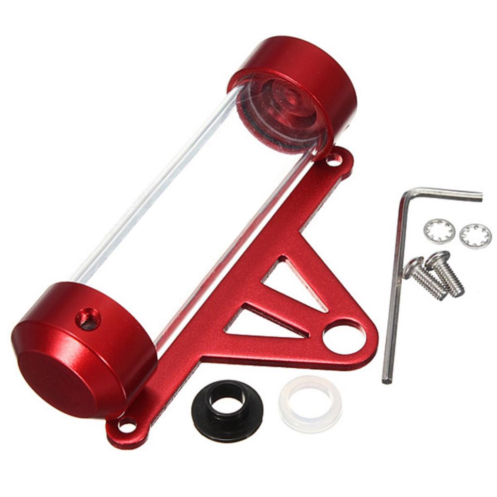 Motorcycle Bike Waterproof Round Tax Disc Cylindrical Holder Tube Pipe Red Motorcycle Bike Waterproof Round Tax Disc Cylindrical Holder Tube Pipe Red