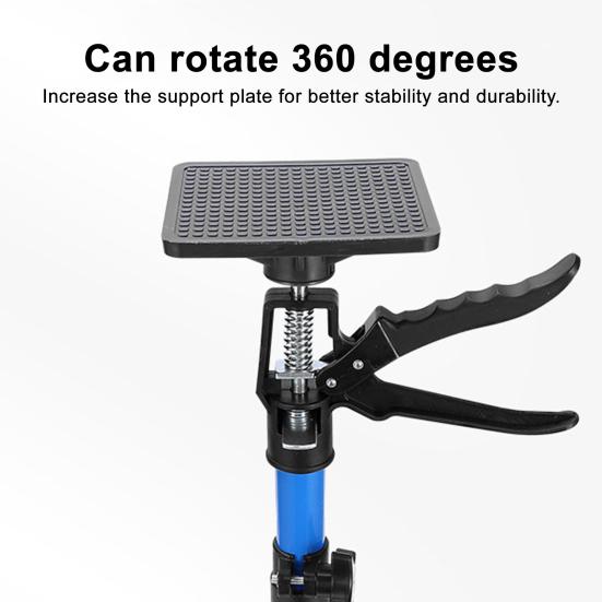 2Pcs Cabinet Jacks Hand Support Rod Telescopic Steel Pole Adjustable Quick Support