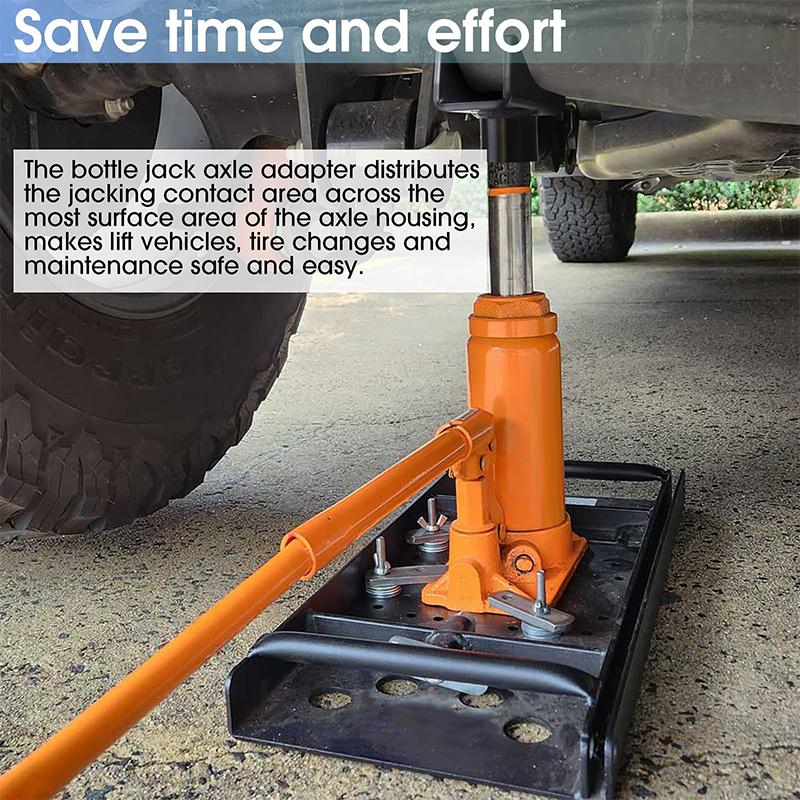 

Адаптер для осевого домкрата, подъемная седловина для круглых труб 2 , 3 , 4 и квадратных труб 2 , адаптер для бутылочного домкрата, осевая седловина для труб до 1,5 чёрный