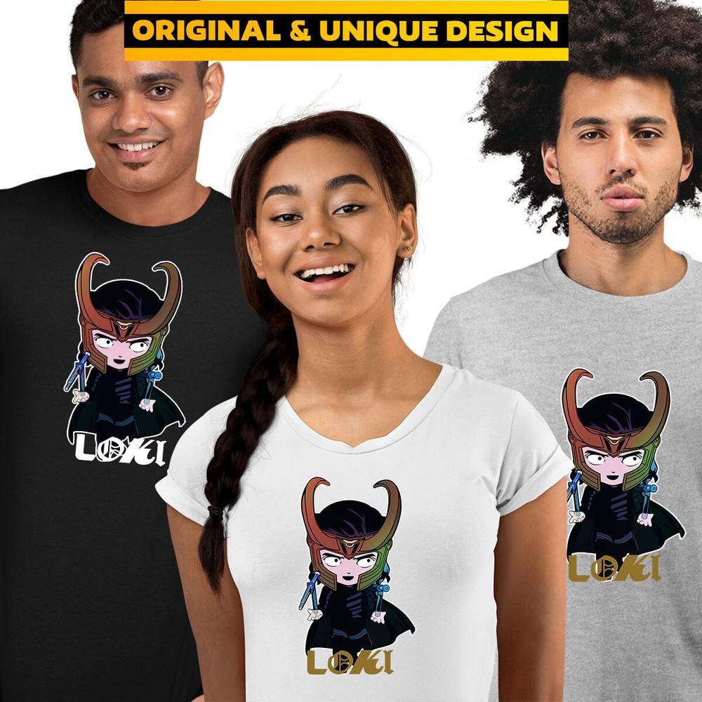 Loki Prince of Asgard God of Mischief Comics Villains Tom Hiddleston Tee L