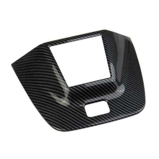 Carbon Fiber Style  interior Dashboard Speaker Trim Cover For Honda Accord +