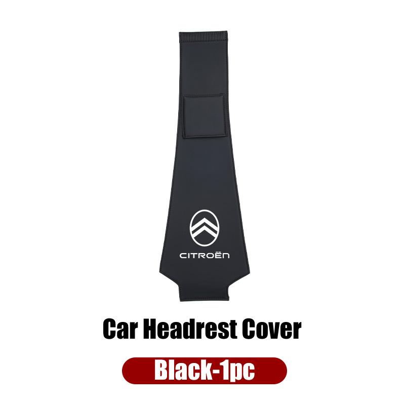 Leder Autositz Kopfstütze Schmutzabweisende Schutzhülle Für Citroen C4 C3 C5 C1 C2 Berlingo Celysee Cactus Picasso Aircross Saxo Grand
