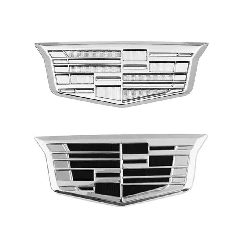 Metall Auto Seitenemblem 9,3x3,2CM Heckklappen-Plakette Aufkleber für Cadillac STS CT5 CT6 BLS Escalade ATS CTS SRX XTS DTS Zubehör