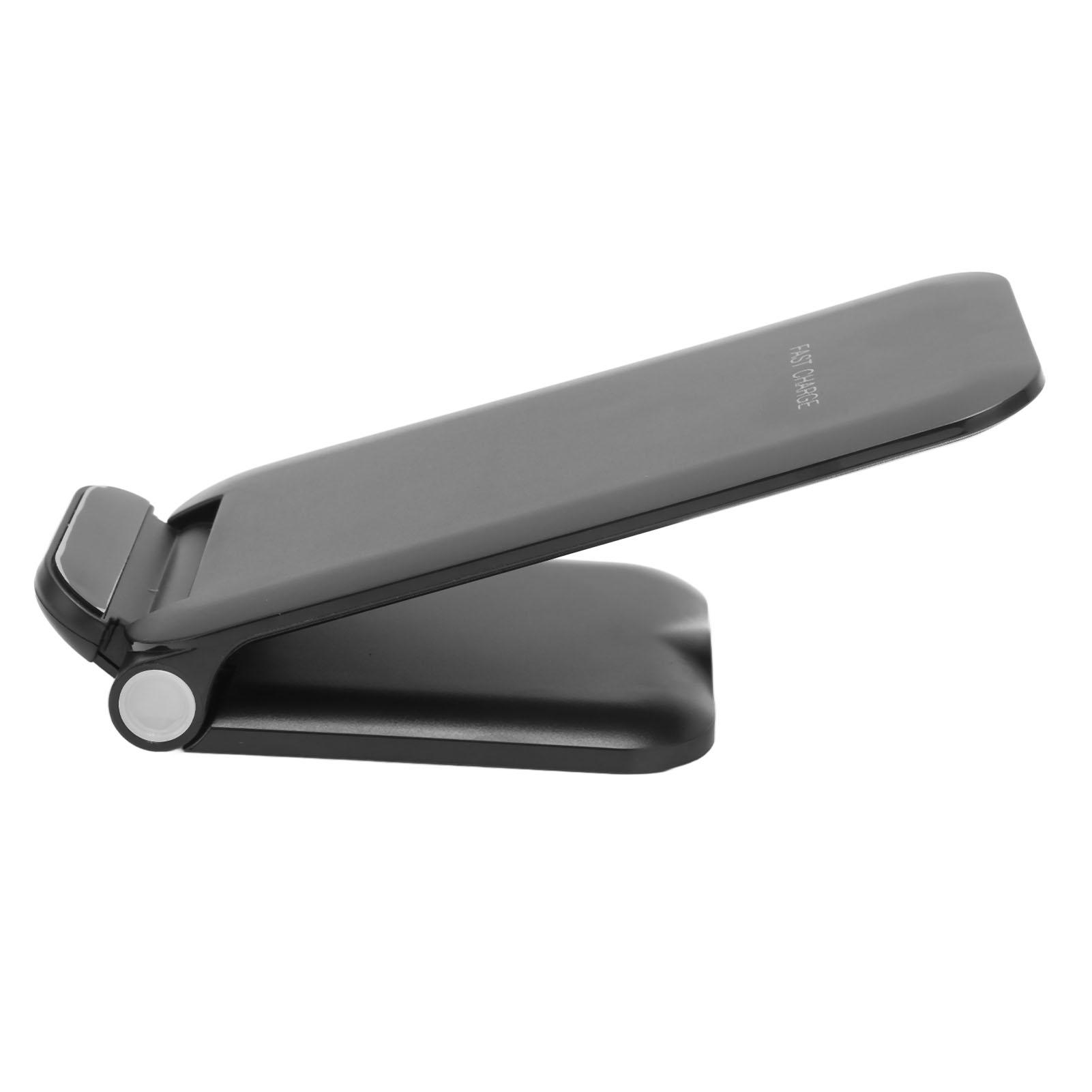 

Улучшенное быстрое беспроводное зарядное устройство Складная беспроводная зарядная подставка Сертифицированное QI беспроводное зарядное устройство Черное чёрный