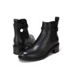 Barbara Leather Jewelry 5cm Ankle Boots Bbg863bk