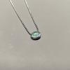New Trendy Fashion 925 Silver Pearl Simple Elegant Thin Chain Pendant Necklace for Women Girl Jewelry Dropship Wholesale