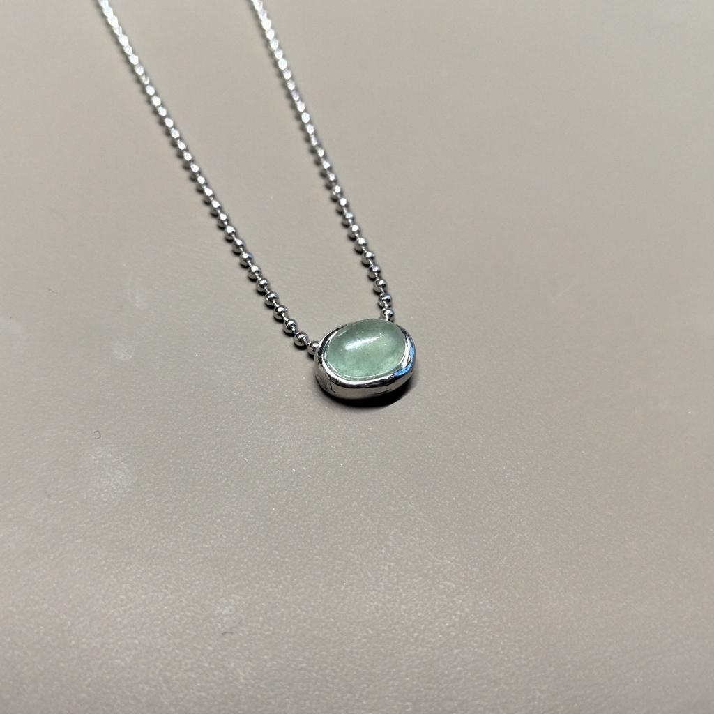 New Trendy Fashion 925 Silver Pearl Simple Elegant Thin Chain Pendant Necklace for Women Girl Jewelry Dropship Wholesale
