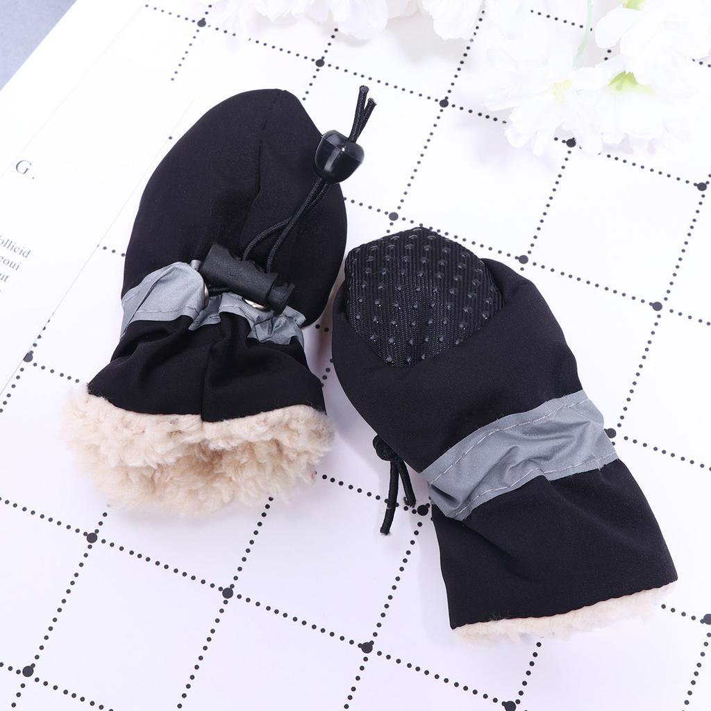 4Pcs Non-Slip Pet Shoes Dog Boots for Dogs Outdoor Use Jagged Stones Snow Abrasive Surfaces Paw Protection Comfortable