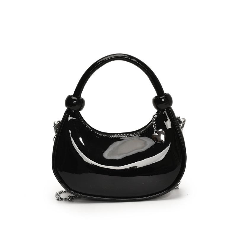 

Цепочная сумочка Женская Новая Мода Универсальная На Плечо Сумка-Мессенджер чёрный