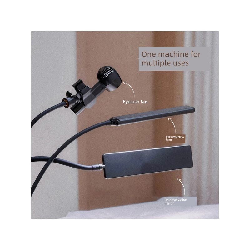 Four-In-One Multifunctional Eyelash Extension Workstation, Magnetic Eyelash Extension Tool, Led Eyelash Lamp, Specialized for Eyelash Extensions
