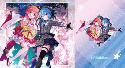 Bushiroad Rubber Mat Collection V2 Hololive the Starry Sky with Cherry Blossoms Dancing Vol.519 "Under miComet"