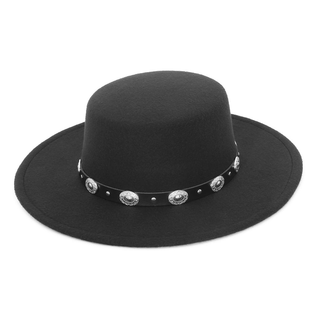 Wool Top Hat Women'S Autumn And Winter Extended Brim Hat French Retro Warm Jazz Hat Manufacturer