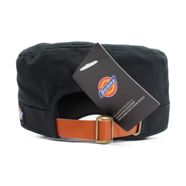 Dickies and Work Simple Short Day Gift One Size Fits All Men's Women's Cap, Cotton, Trendy, Brim, Father's (Black),