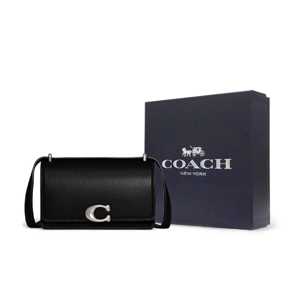 Coach Bandit 18 Multifunktionale Tasche Mit C-Schnalle Damen Umhängetasche Schwarz CD724-LHBLK