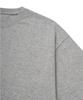 PAGESIISII Star Play Button Print Short Sleeve T-Shirt Melange Gray
