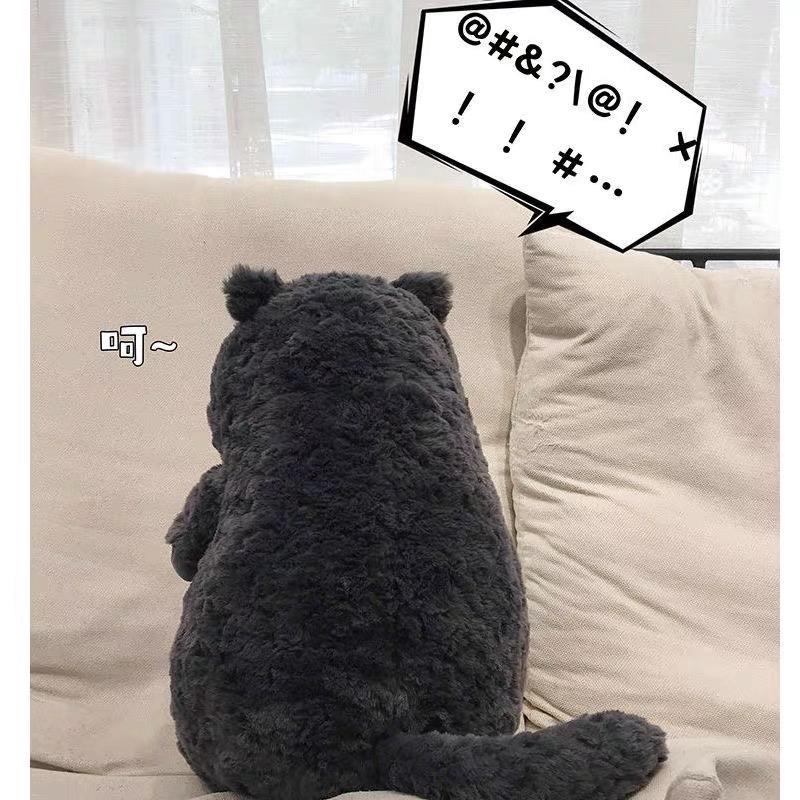 New Arrive 40cm Japanese Kawaii Soft Plush Cat Toys Stuffed Animal Dolls Gift Lovely Fat Cats Pillow Home Decoration