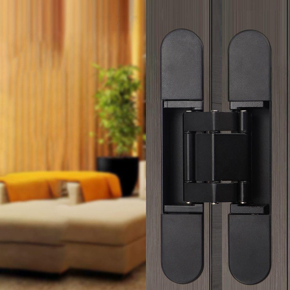 Hardware Concealed Invisible Furniture Supplies Cross Door Hinge Window Accessories Hidden Hinges