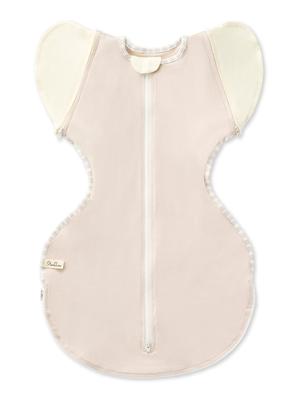 Sleeping Swaddle Sleep Swaddle Certified by International Hip Dysplasia Association Striped Beige [Neclumi]