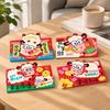 Cartoon Lucky Red Pocket Blessing Words New Year Red Packet  Spring Festival