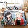 Lycoris Recoil Bedding Set,Duvet Cover Comforter Bed Set Quilt Cover Pillowcase,King Queen Twin Size Boys Girls Adults