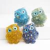 Natural Crystal Owl Car Ornament For Office Desk Decor Gift For Kids