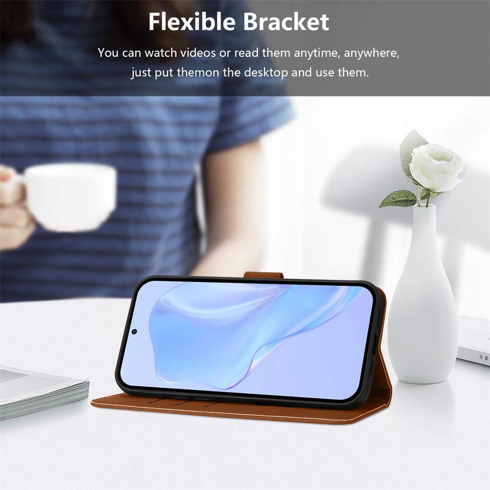 Leather Flip Solid color Phone Case For Xiaomi 15 Ultra Cover on For Xiaomi 15 Pro Bags Wallet Protector Back Cover Mi 15Ultra