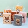 6 stuks honden papieren zak met handvat honden verjaardagsfeest snoep traktatie zak kind verjaardagsfeest bedankzakje bruiloft babyshower benodigdheden