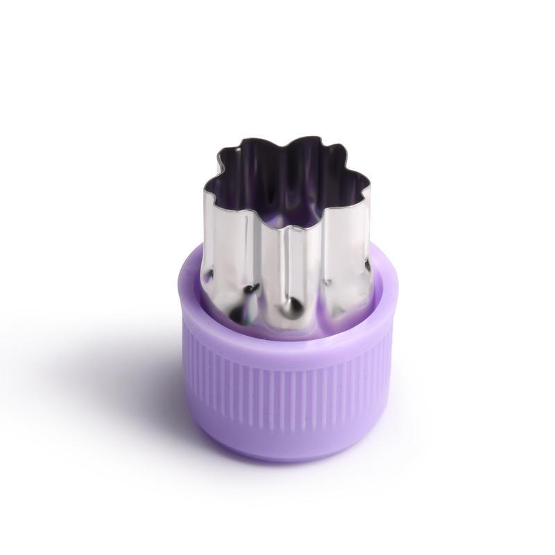 Baby Utensil Set: Embossed Wonton & Dumpling Molds, Biscuit & Noodle Flower & Butterfly Shapes.