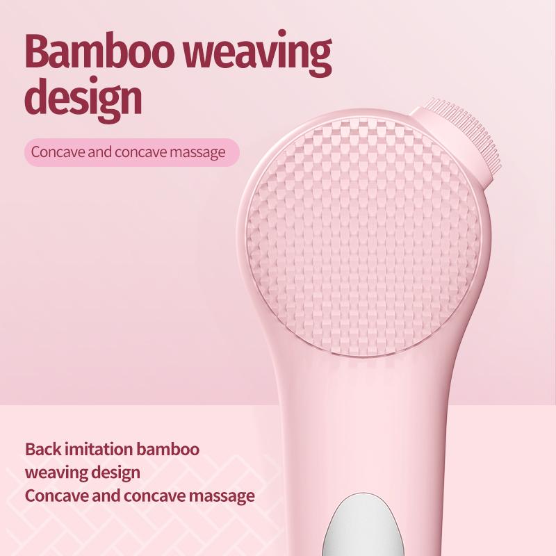 Electric silicone multifunctional cleansing instrument cleans blackheads beauty massage face wash bath brush ProfessionalGrade