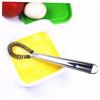 Egg Milk Freezer Beater Kitchen Whisk Mixer Mini Egg Tool Coffee Styling Silicone Coil Stainless Steel Kitchen Tool