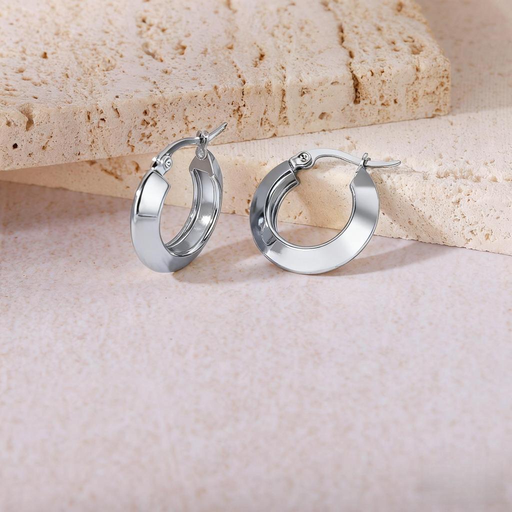 2025 Luxury Titanium Steel Earrings - No Fade, High-End Feel