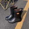 Wholesale Factory Men Anti-slip Waterproof Fashion Rain Shoes Rain Boots