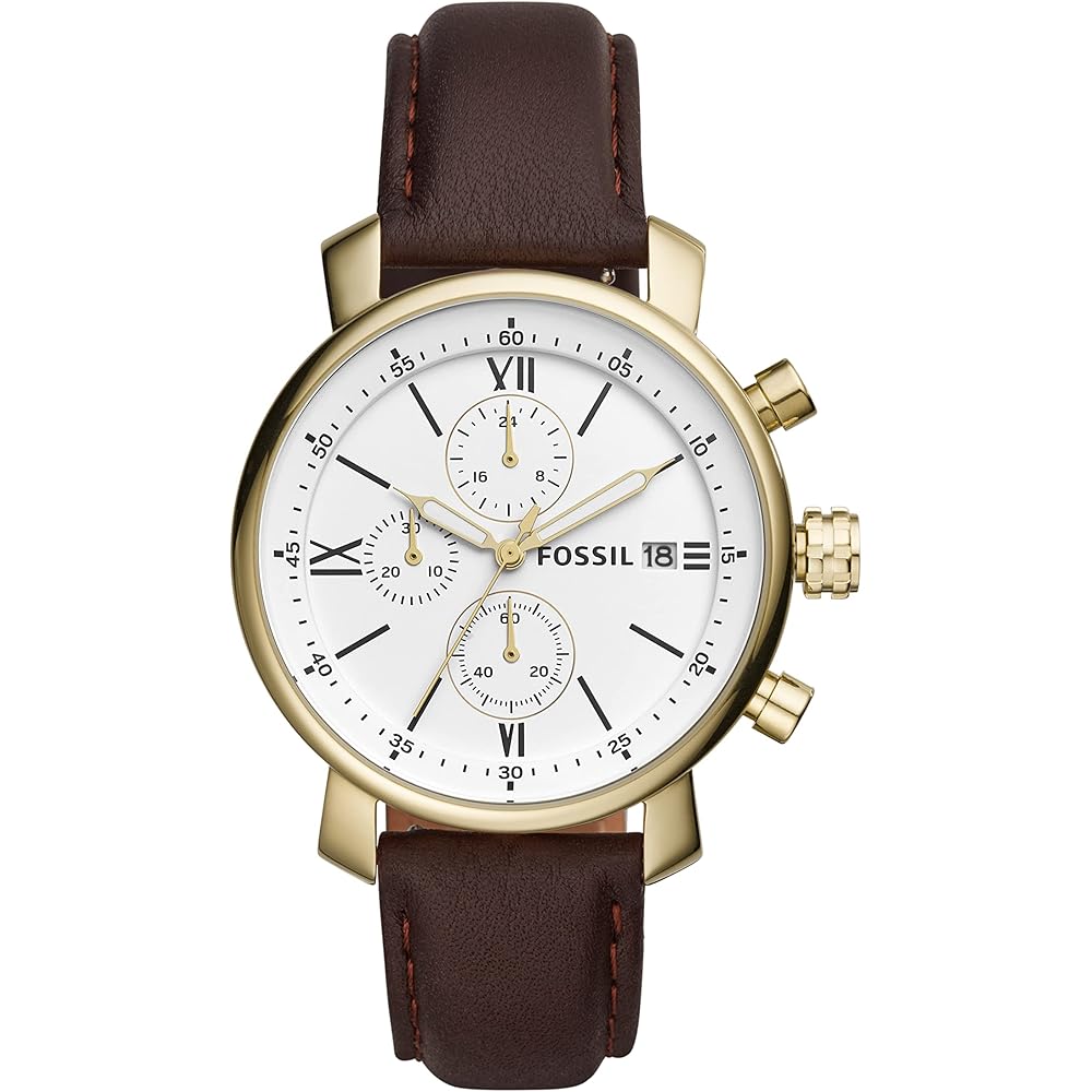 Fossil Rhett BQ1009 Men s Watch Stainless Steel Analog Water Resistant