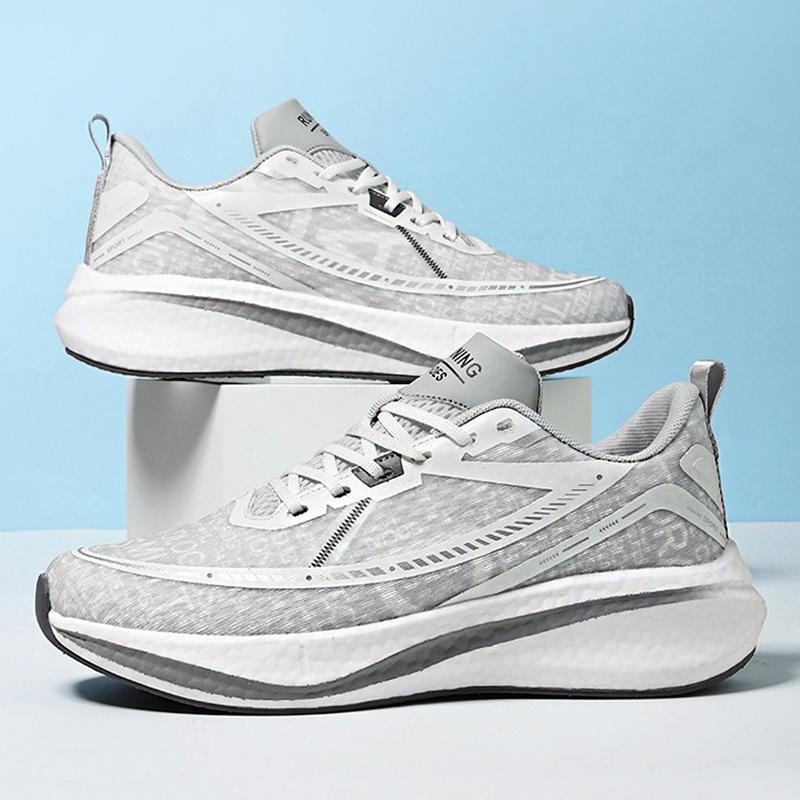 

Summer student high school entrance examination physical exercise sports students running shoes luminous ultra-light men s and women s running shoes b 45 светло-серый